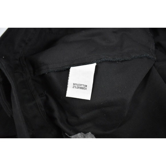 KENNETH COLE Womens Crop Pants Cuffed BLACK‎ - SIZE 12 - Picture 6 of 6